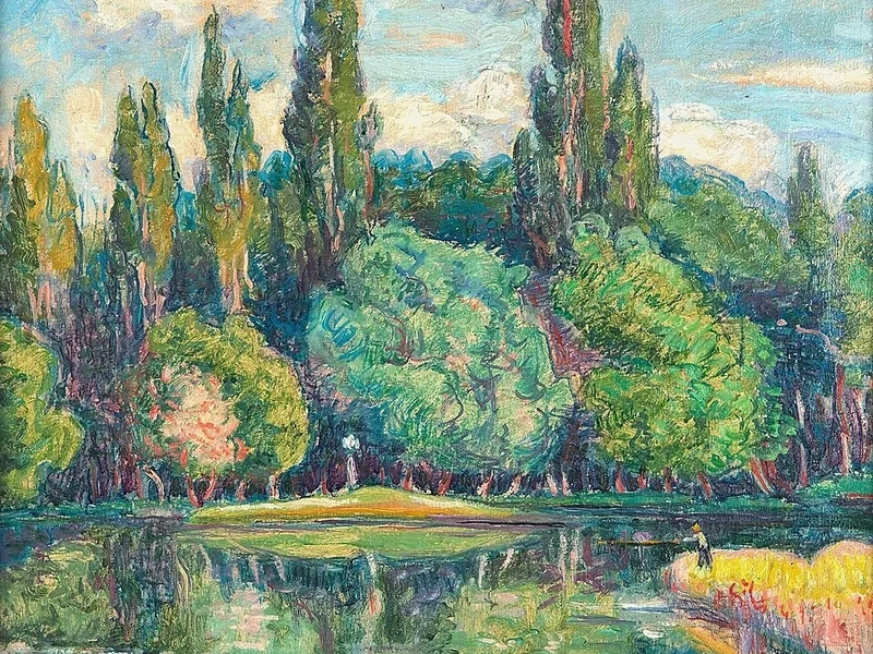 1870-Jean Peské - L'isola di Saint Brice Cagner